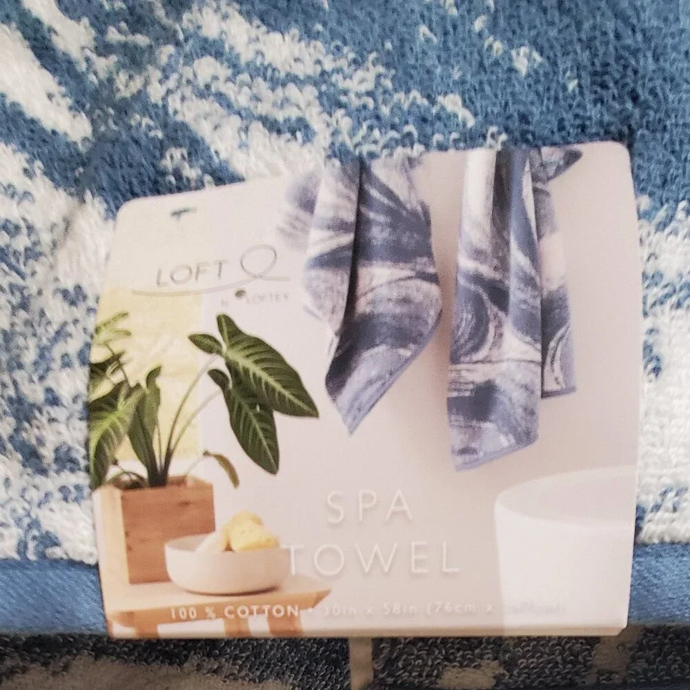 Loft by Loftex Spa Beach Bath Towel 100% Cotton 30